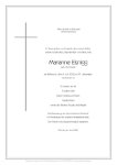 eine Anzeige